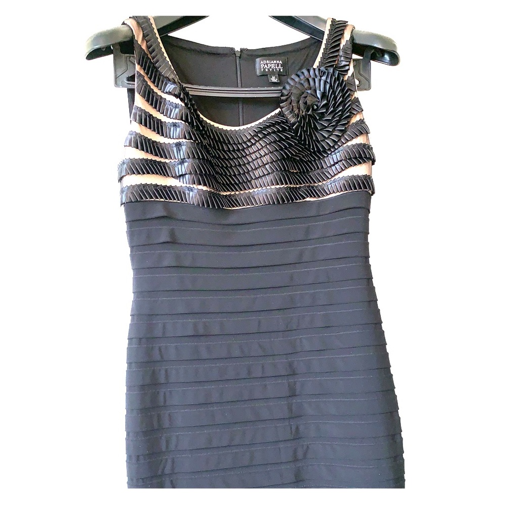 Black Adriana Papel dress with beautiful details